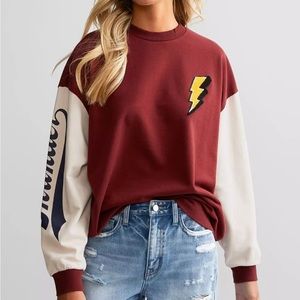 Modish Rebel Thunderbolt sweatshirt xs